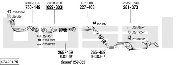 Exhaust System 073.201.75