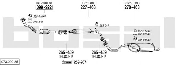 Exhaust System 073.202.35