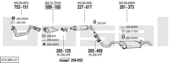 Exhaust System 073.950.27