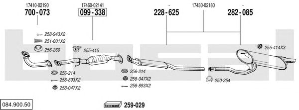 Exhaust System 084.900.50