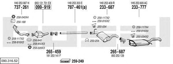 Exhaust System 090.316.52