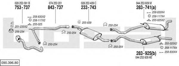 Exhaust System 090.396.80