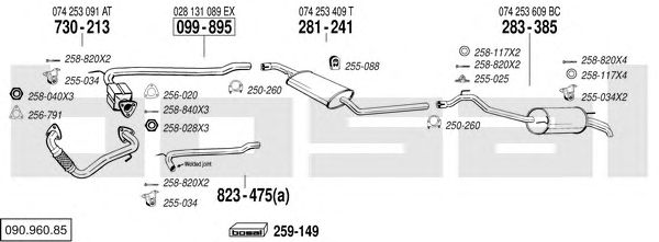 Exhaust System 090.960.85