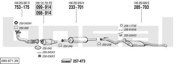 Exhaust System 090.971.39