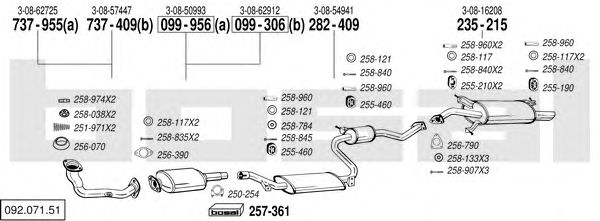 Exhaust System 092.071.51