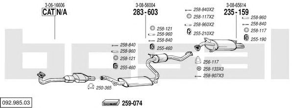 Exhaust System 092.985.03