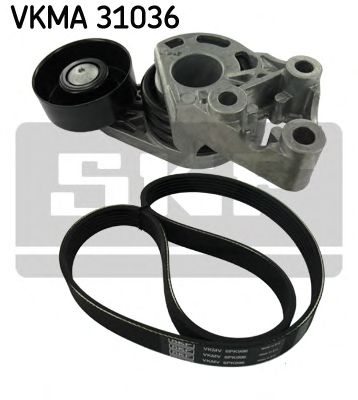 Поликлиновой ременный комплект VKMA 31036