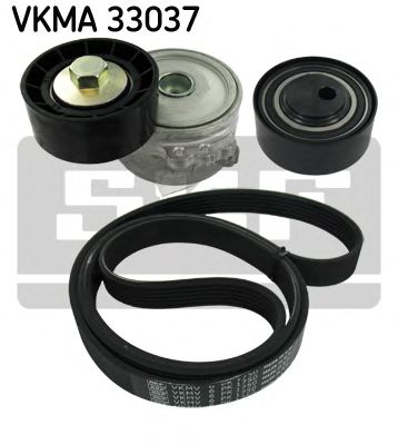 Поликлиновой ременный комплект VKMA 33037