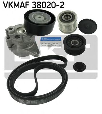 Поликлиновой ременный комплект VKMAF 38020-2