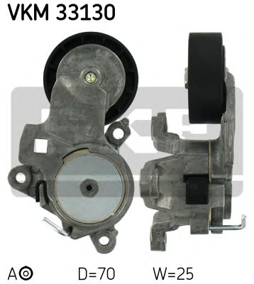 Τεντωτήρας, ιμάντας poly-V VKM 33130