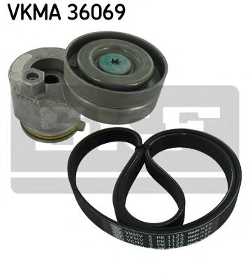 Поликлиновой ременный комплект VKMA 36069