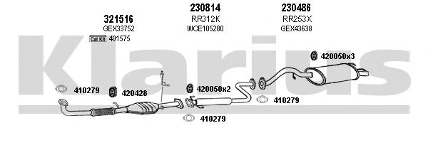Exhaust System 120350E