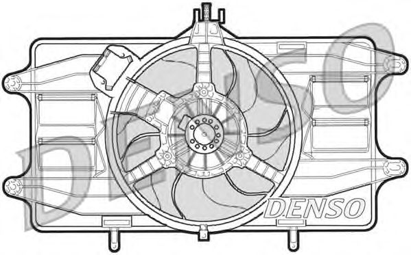 Ventilador, refrigeración del motor DER09021
