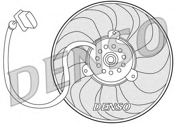 Fan, motor sogutmasi DER32004