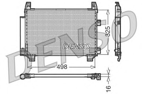 Condensator, airconditioning DCN50001