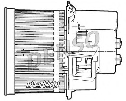 Вентилятор, конденсатор кондиционера DEA09063