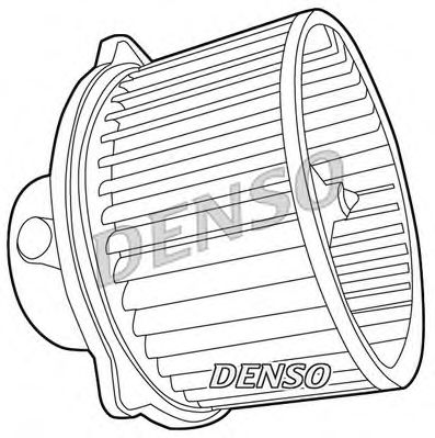 Ventilador, condensador do ar condicionado DEA41001