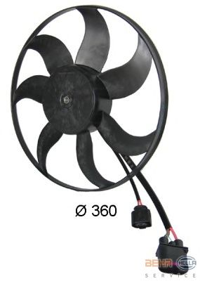 Fan, radiator 8EW 351 039-171