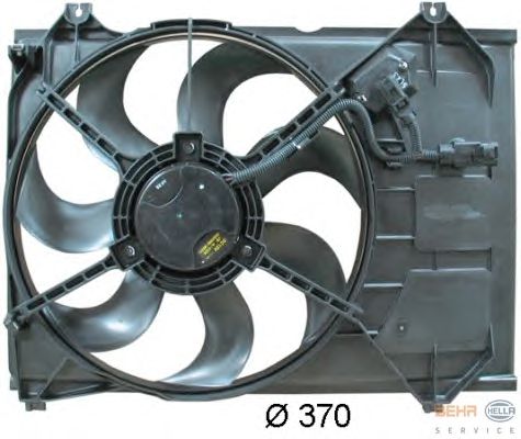 Fan, radiator 8EW 351 041-361
