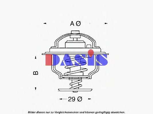 Thermostat, coolant 750375N