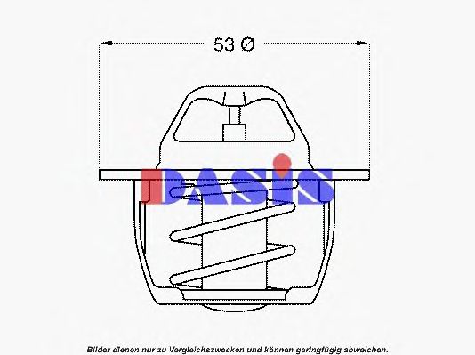 Thermostat, coolant 751850N