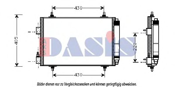 Condensator, airconditioning 062001N