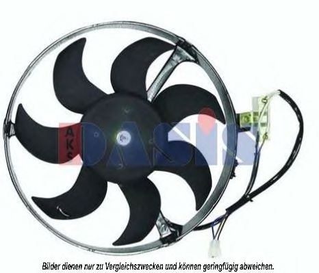 Fan, A/C condenser 158065N