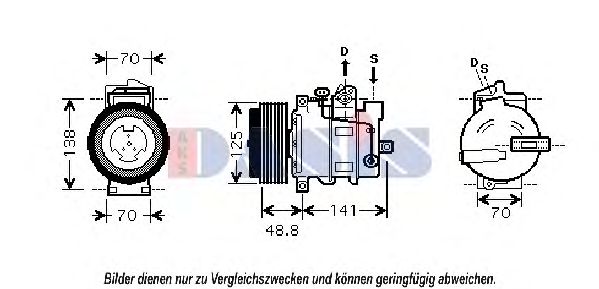 Compressor, airconditioning 851848N