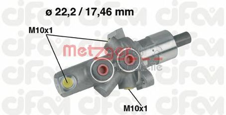 Maître-cylindre de frein 202-175