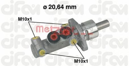 Master Cylinder, brakes 202-277