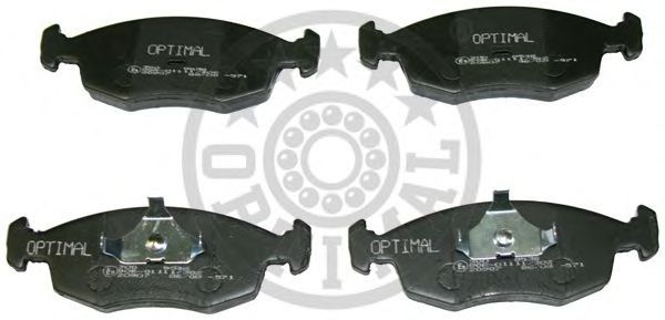 Комплект тормозных колодок, дисковый тормоз 9536