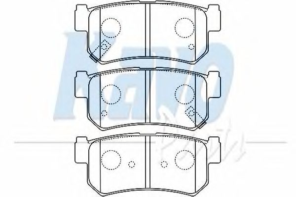 Brake Pad Set, disc brake BP-7503