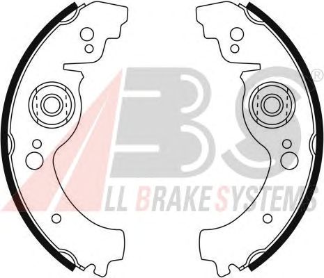 Brake Shoe Set 8013