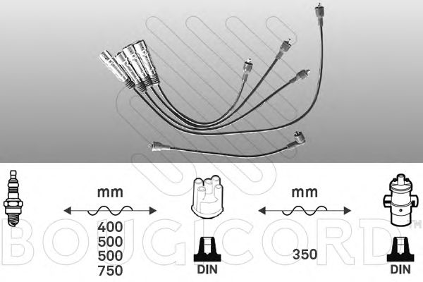 Ignition Cable Kit 7243