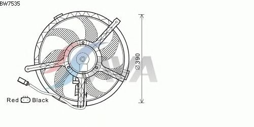 Fan, radiator BW7535