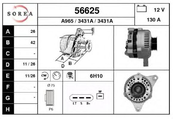 Generator 56625