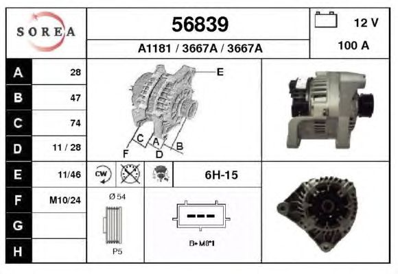 Generator 56839