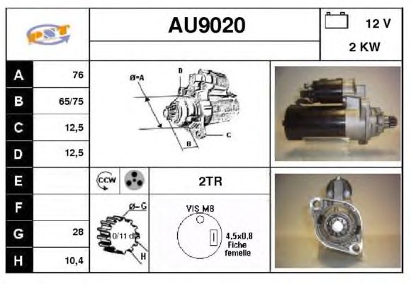 Mars motoru AU9020