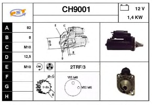 Starter CH9001