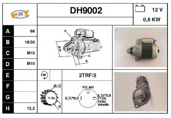 Starter DH9002