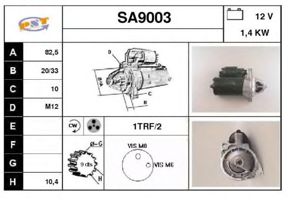 Starter SA9003