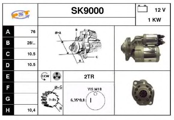 Mars motoru SK9000