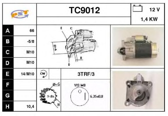 Mars motoru TC9012