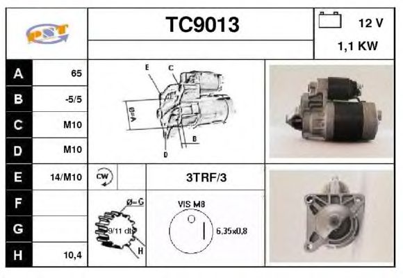 Mars motoru TC9013