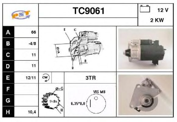 Starter TC9061
