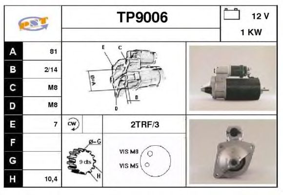 Starter TP9006