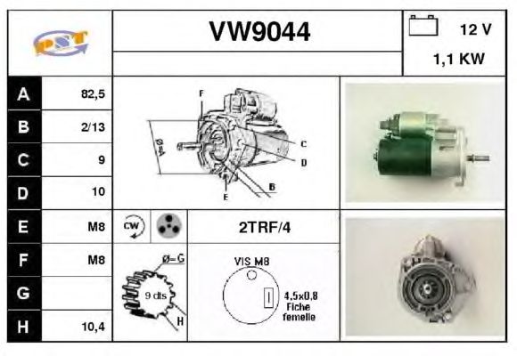 Mars motoru VW9044