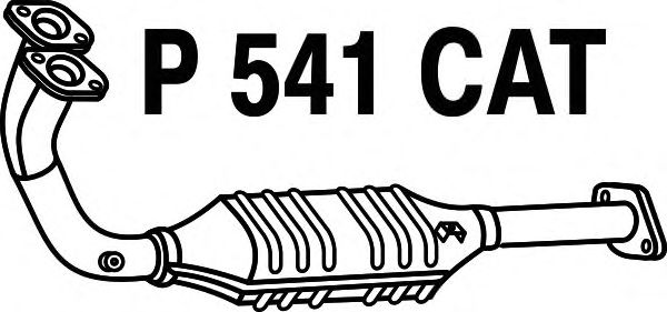 Catalytic Converter P541CAT