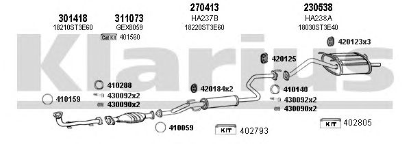 Exhaust System 420200E