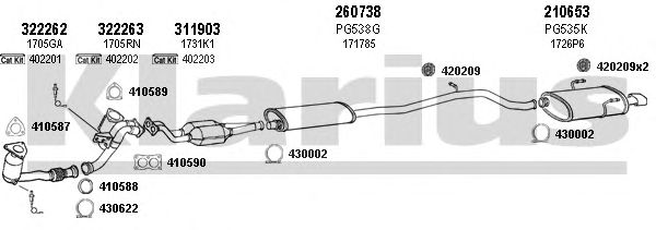Exhaust System 631042E